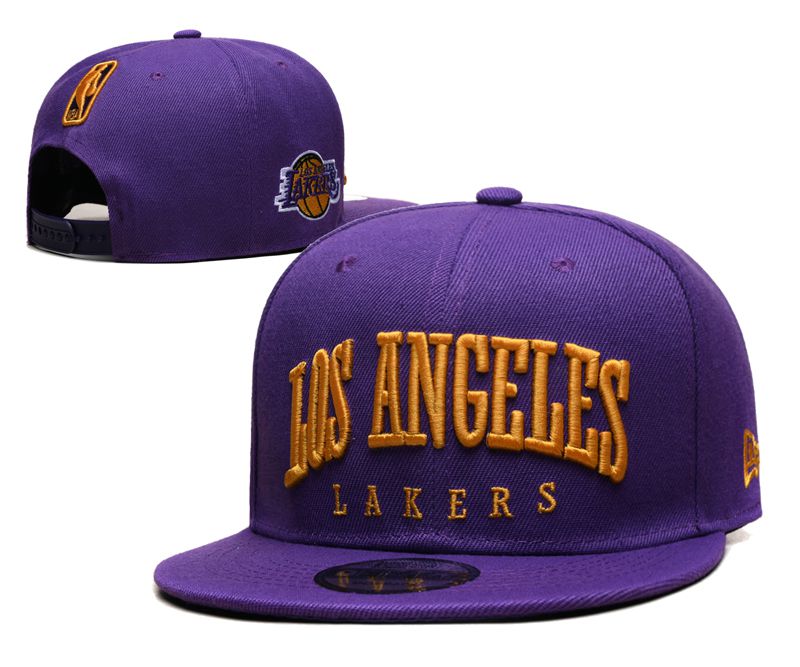 2023 NBA Los Angeles Lakers Hat YS202312251->nba hats->Sports Caps